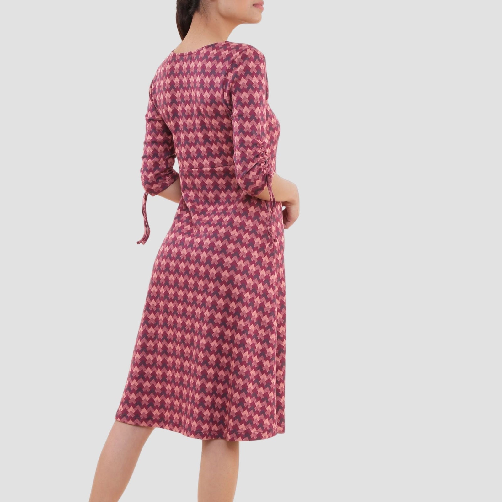 Organic cotton weave detail, natural sustainable fabric Kathmandu