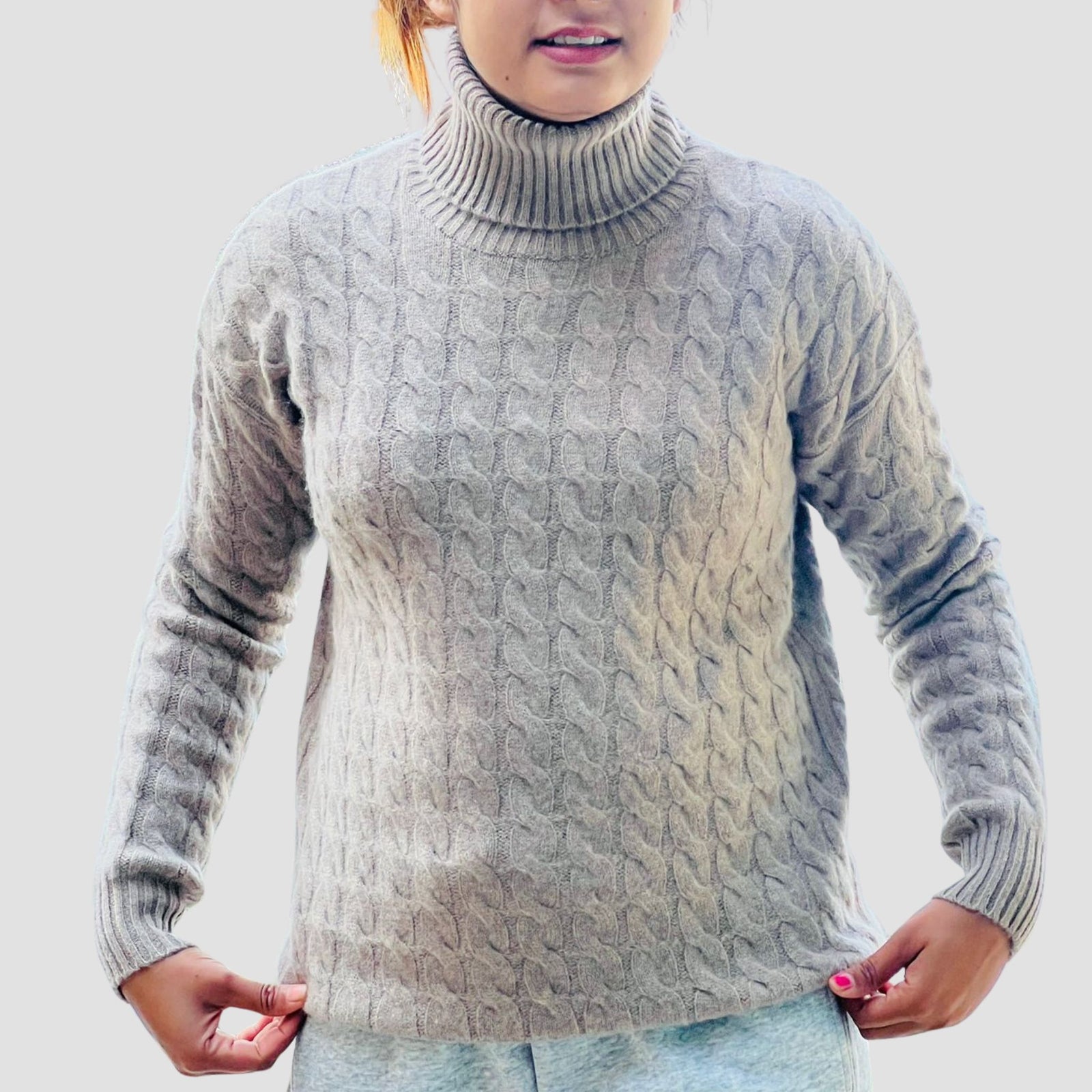 hand-knitted-cashmere-cable-knit-turtleneck-nepal