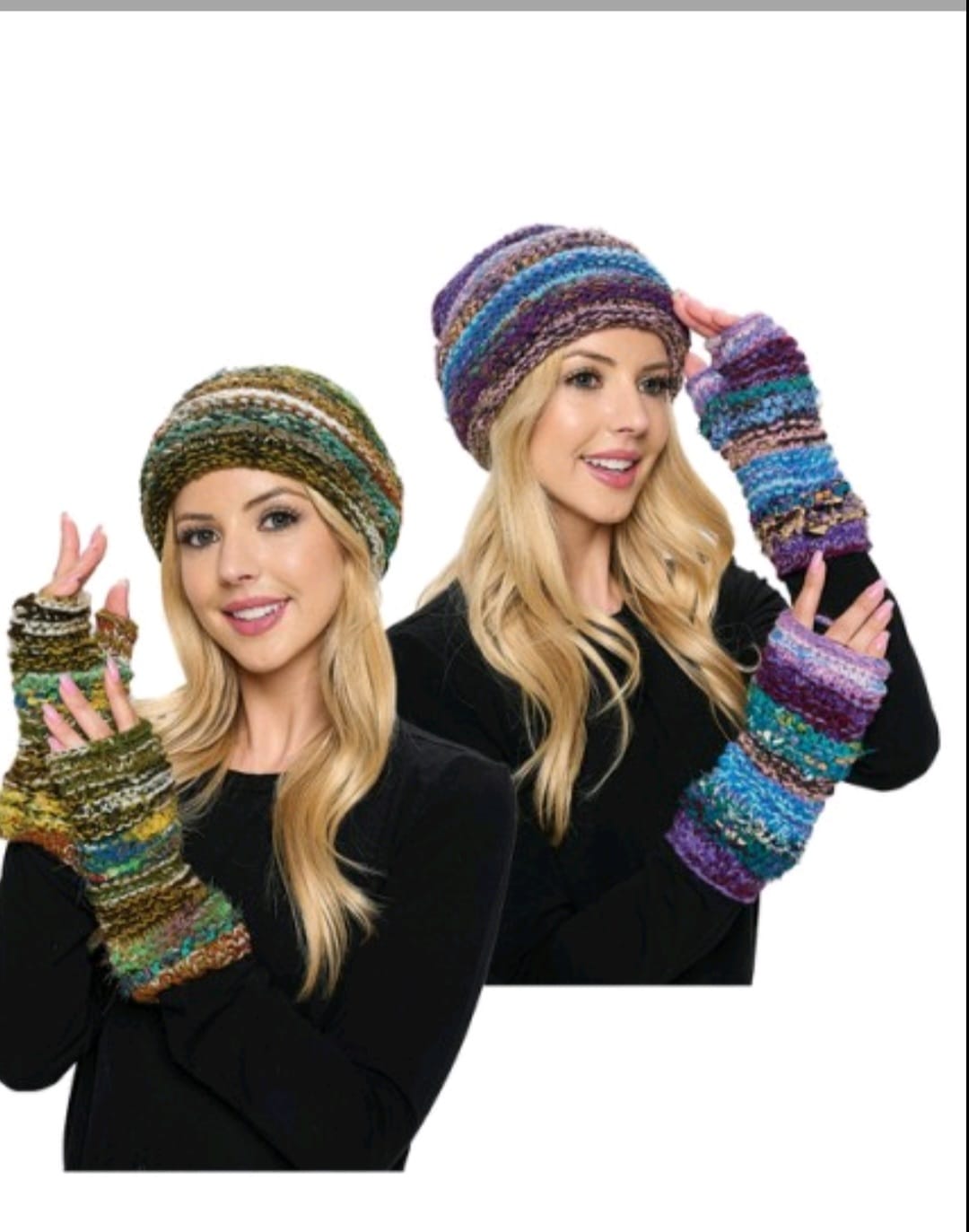 Handwoven Woolen Handwarmers – 100% Wool Artistic Design by Anitya – Soft, Warm, and Unique Winter Accessories