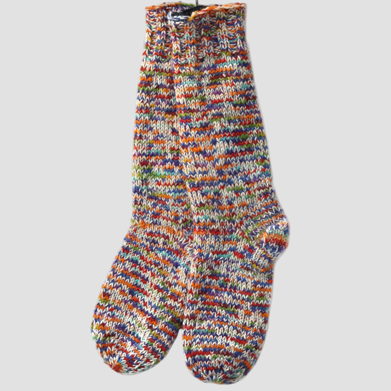 Handwoven Woolen Leg Warmers – Cozy Indoor Socks by Anitya – Warm, Soft, and Comfortable Winter Essential