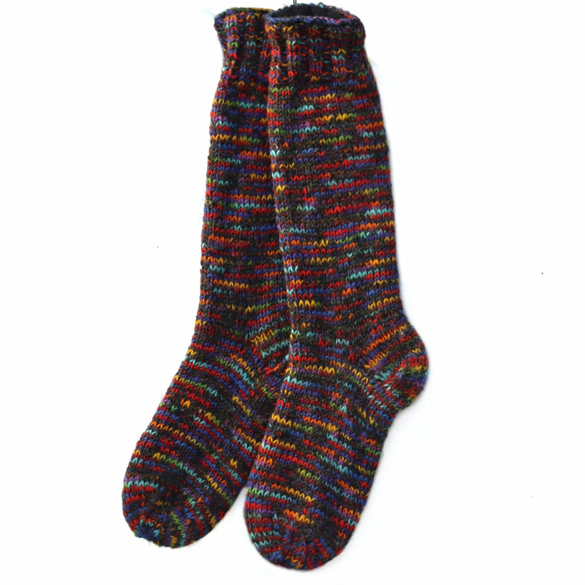 Handwoven Woolen Leg Warmers – Cozy Indoor Socks by Anitya – Warm, Soft, and Comfortable Winter Essential
